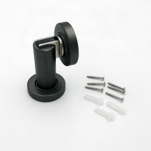 Parada de puerta magnética de acero inoxidable MD003, tope de puerta, soporte de montaje en la pared